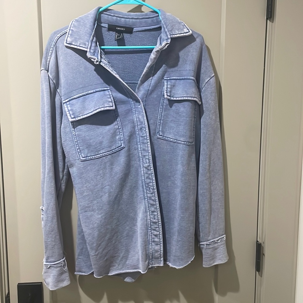 Blue “Shacket”